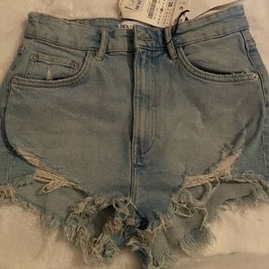 Zara Jeans Shorts